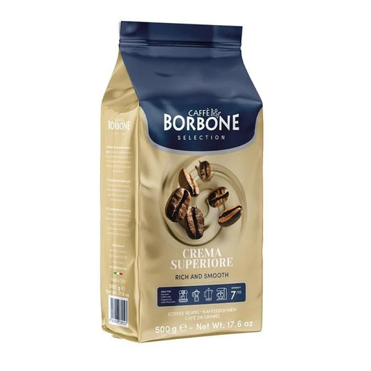 Café en Granos Crema Superiore Borbone 500g