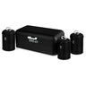 Panera De Mesa +juego 3 Botes Cocina Almacenaje Acero Inoxidable Contenedor De Pan  Con Tapa Berlinger Haus Black Silver, Acero Inoxidable / Negro