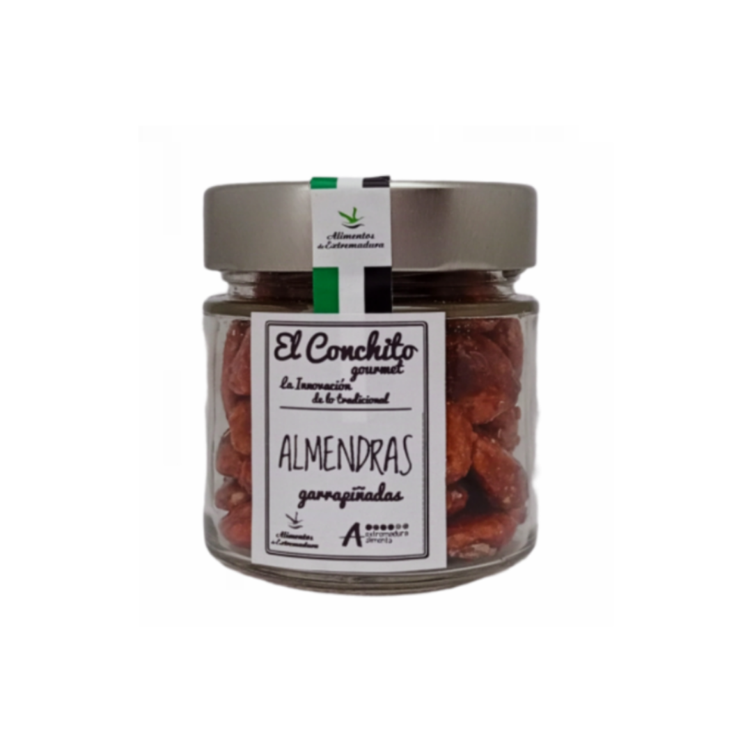 Almendras Garrapiñadas Tarro Cristal 110 G_0