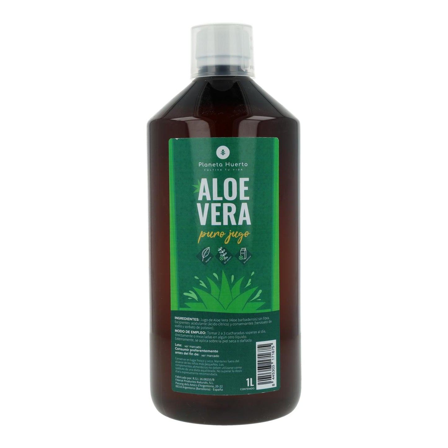 Aloe Vera Jugo Planeta Huerto 1 L.