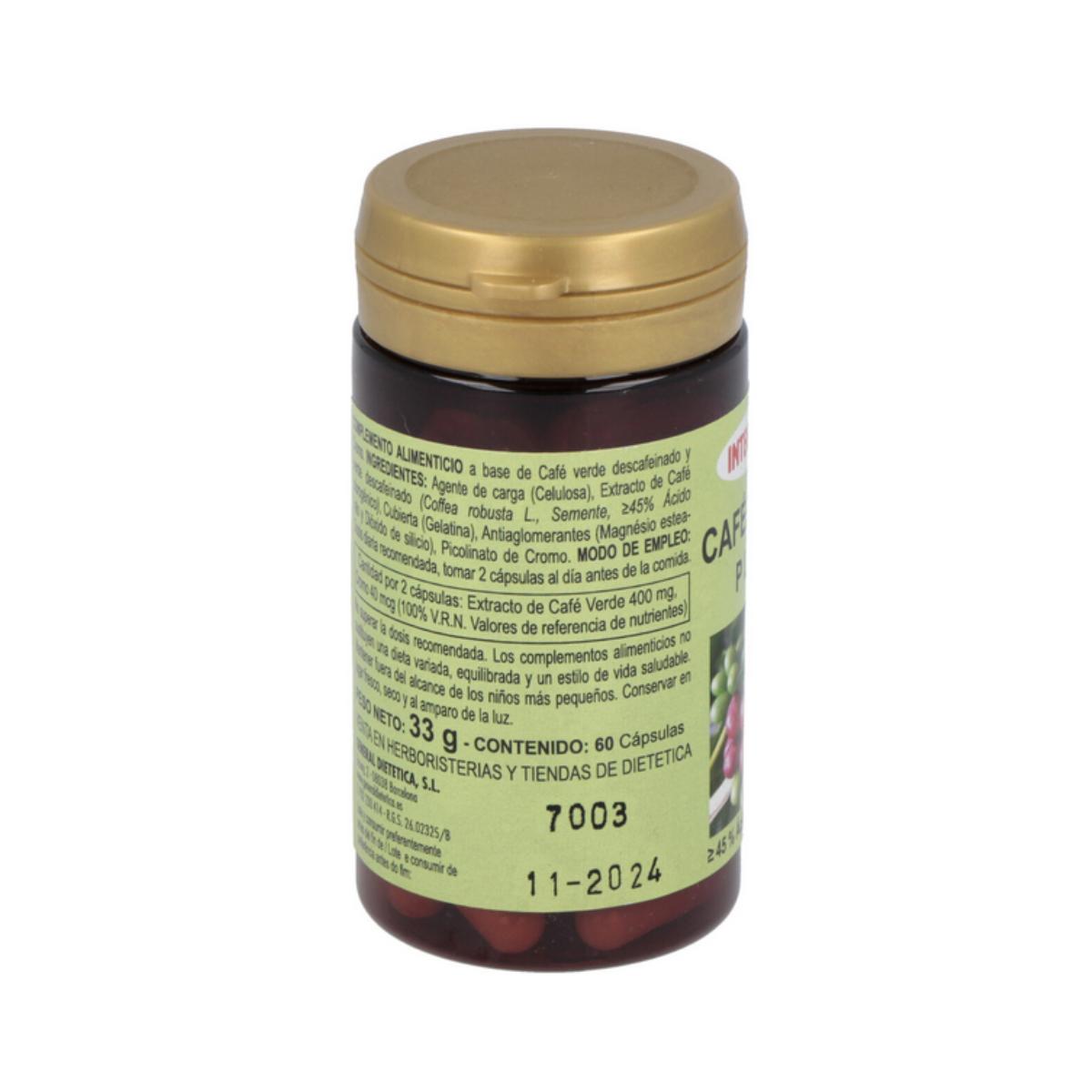 Café verde Plus Integralia, 60 cápsulas