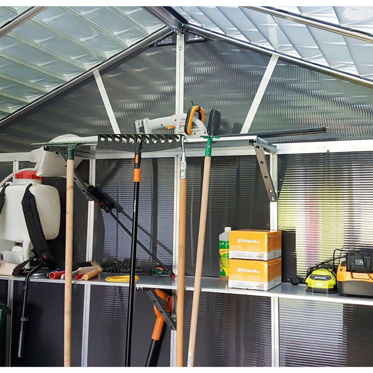 Caseta de jardín Yukon 643x332x252 cm Canopia by Palram