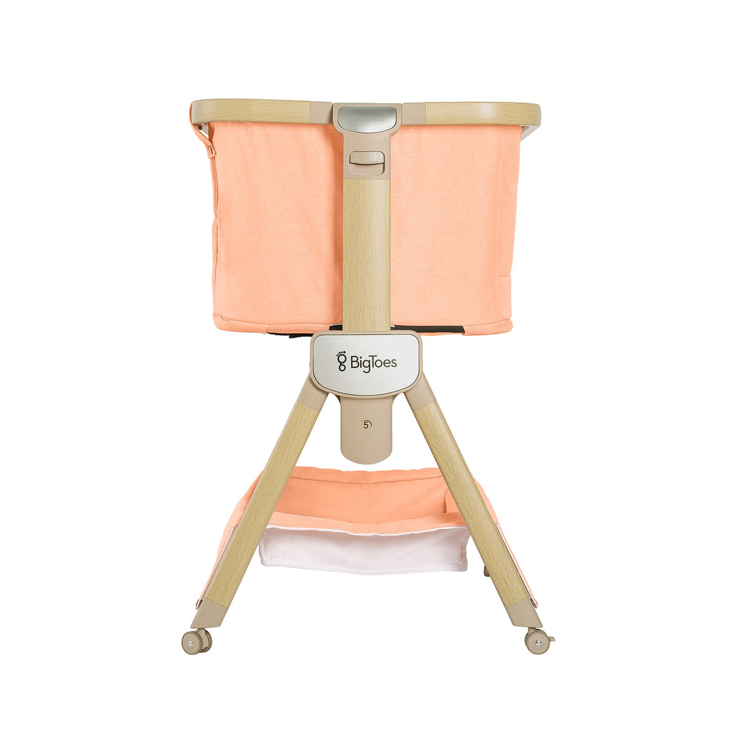 Minicuna De Colecho Plegable Bigtoes Flex Peach Deco