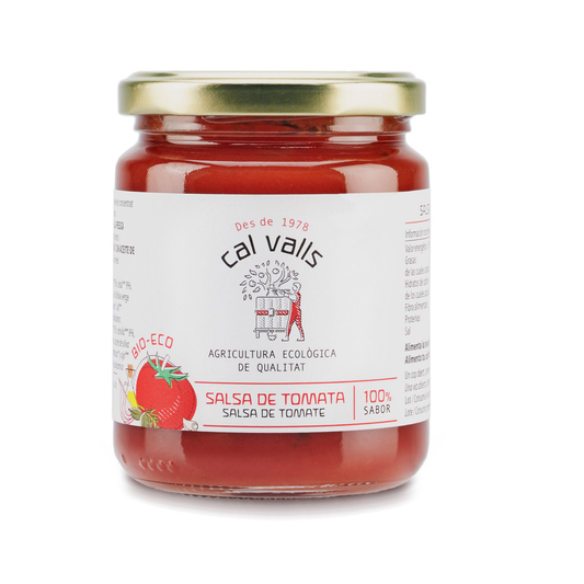 Salsa de Tomate ECO Cal Valls, 290 g