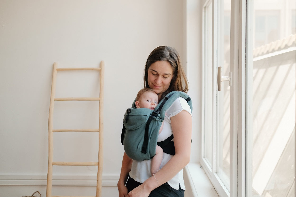 Mochila Evolutiva Portabebés, Néo V3 Néobulle Vert Eucalyptus
