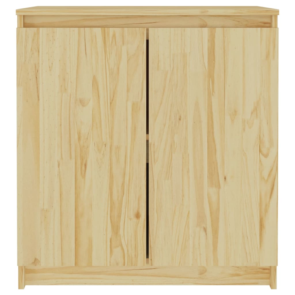 Armario Auxiliar De Madera Maciza De Pino 60x36x65 Cm / Vetonek_5