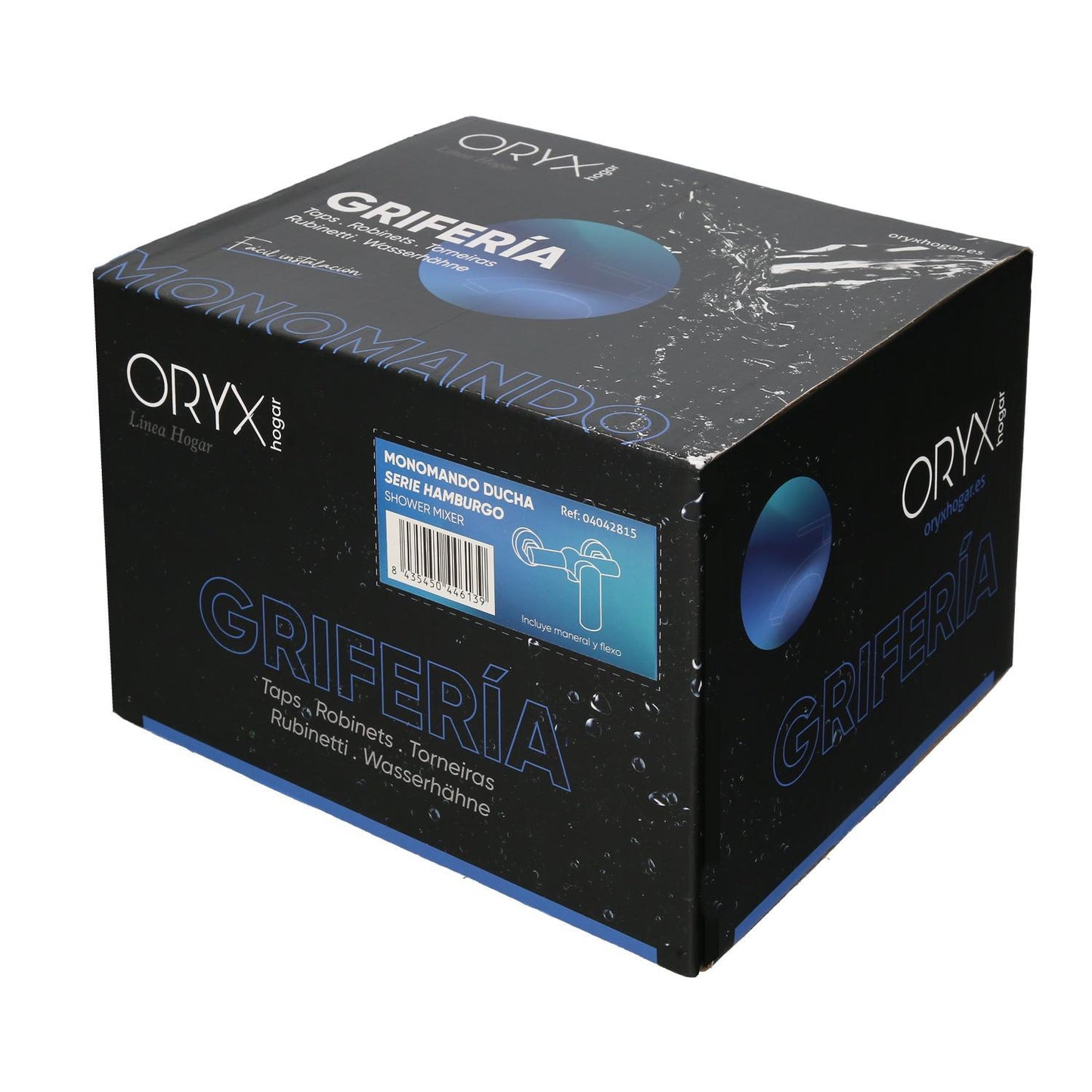 Monomando Ducha Hamburgo Grifo Baño, Grifo Encimera, Grifo Cocina, Grifo Mezclador. Cartucho Ceramico Ø 35 Mm.