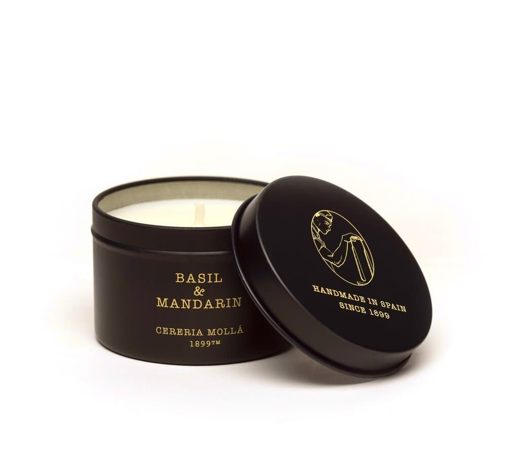 Cerería Mollá 1899 Vela De Viaje Basil & Mandarin 90gr_0