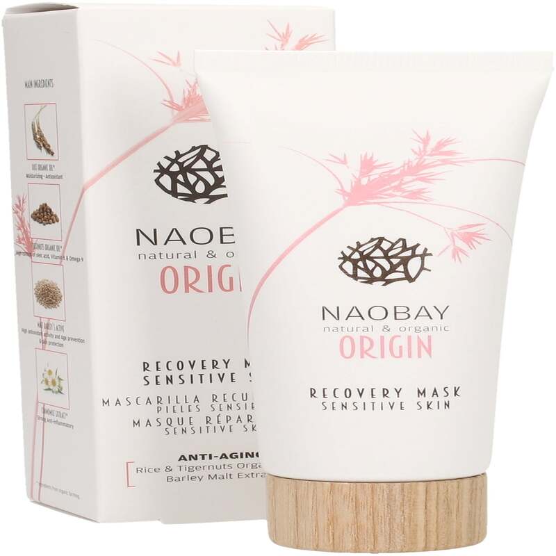 Mascarilla Facial Recuperadora Piel Sensible Naobay 75 ml_0