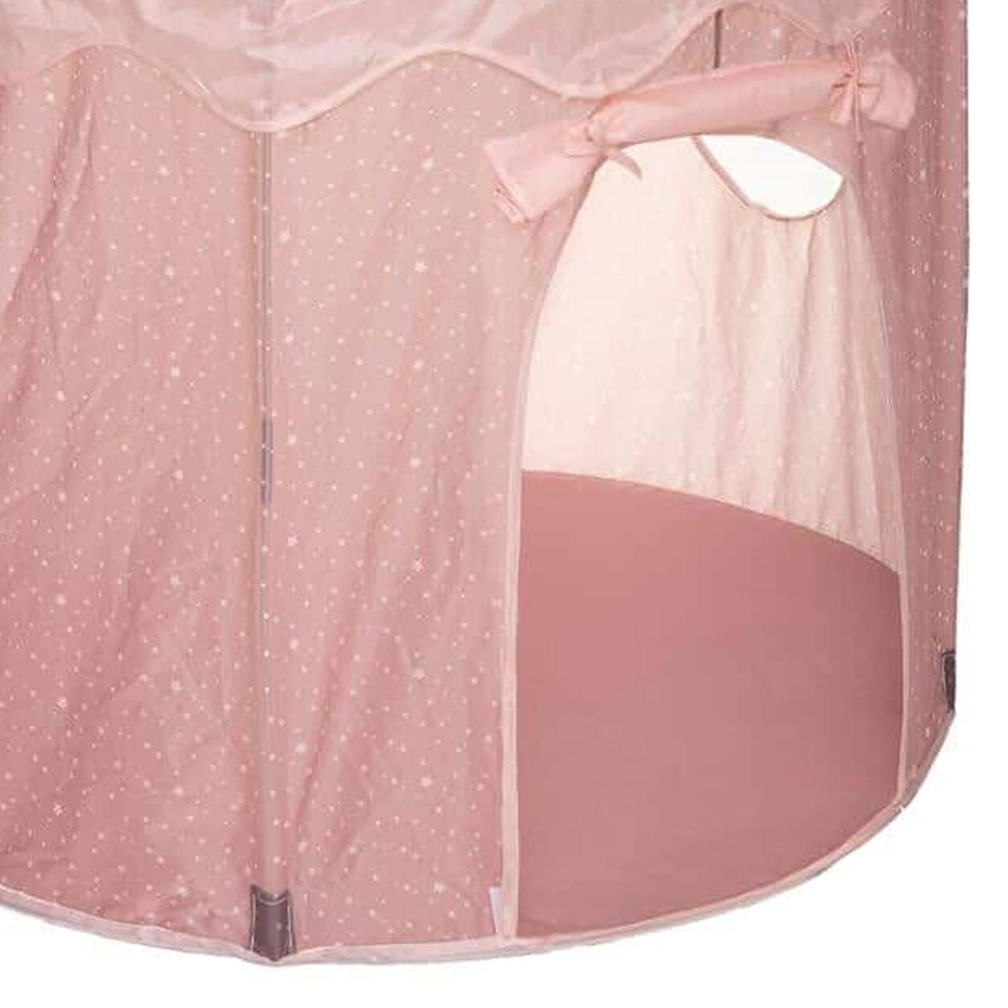 Wellhome Tienda De Campaña Infantil Pop Up Rosa 100x100x135cm_4