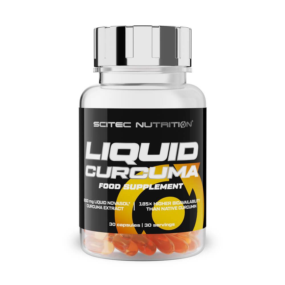 Cúrcuma Líquida - 30 Cápsulas - Antioxidantes - Scitec Nutrition_0