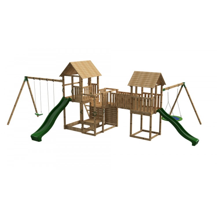 Parque Infantil Masgames Himalaya Madison: Puente De Madera.