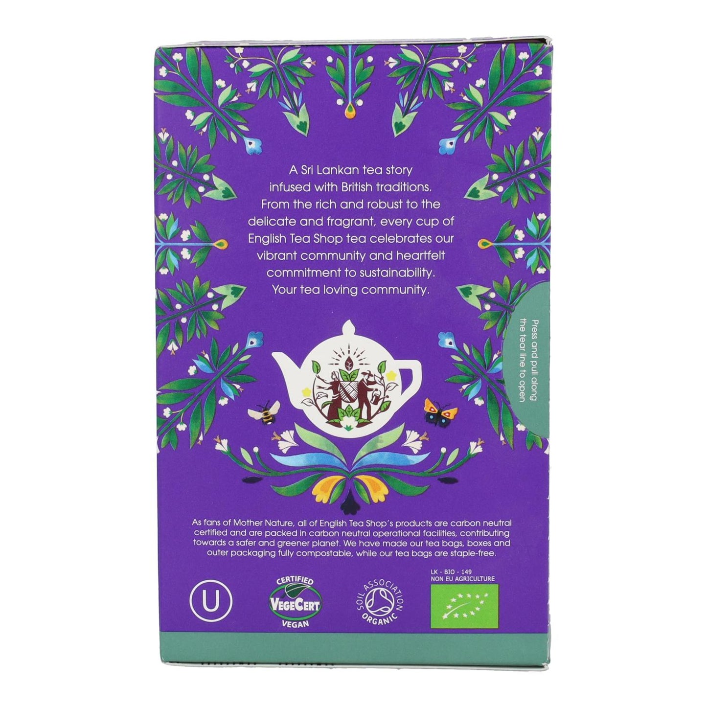 Té inglés sin cafeína Breakfast Tea Shop 40 g