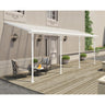 Pérgola adosada Sierra 224x670 cm blanco