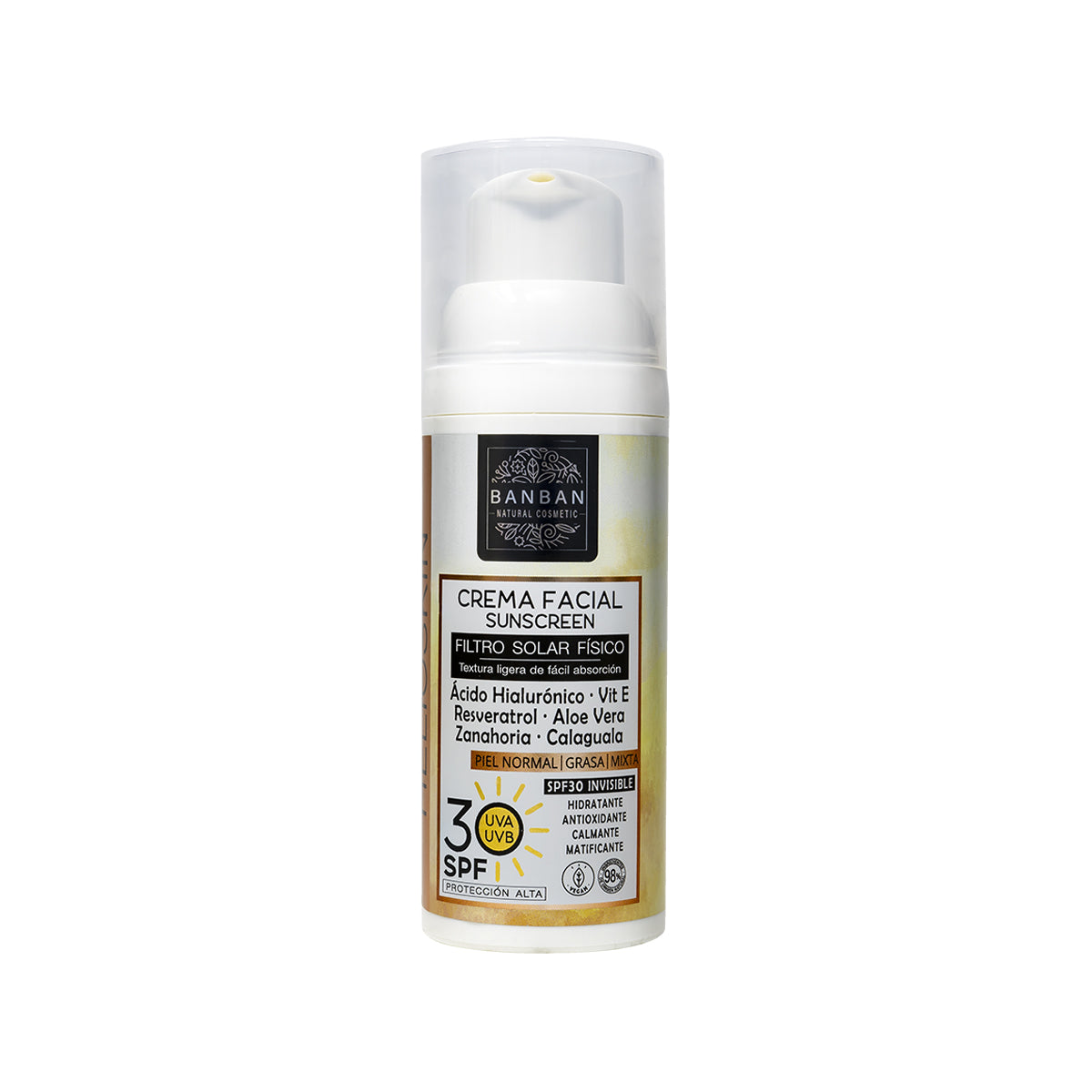 Helioskin Piel Normal Grasa Mixta SPF30 50ml Banban