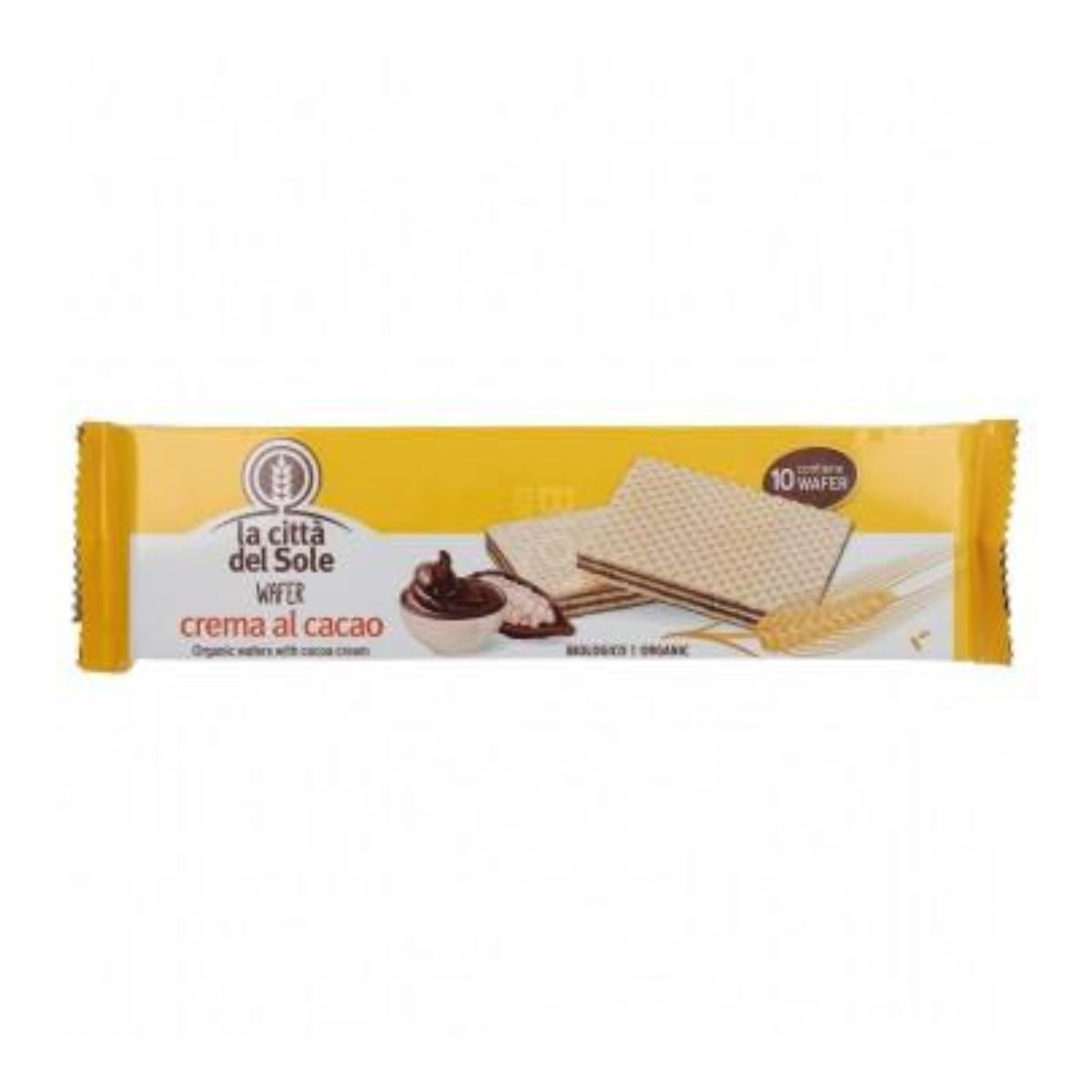 Wafer de cacao, La Città del Sole, 125 g