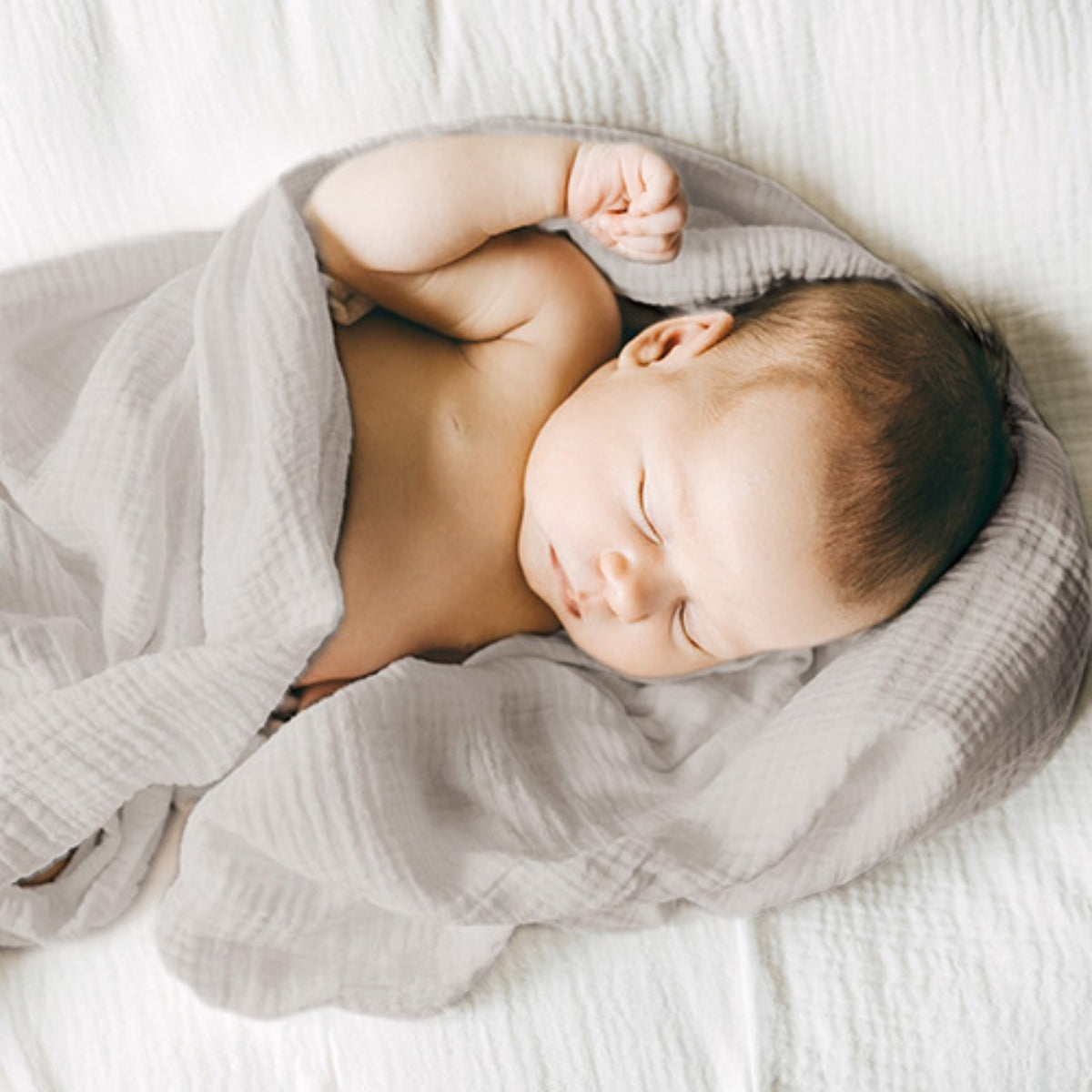 Babyono Pack 3 Muselinas Natural Bambú Organico 70x70 Cm_4