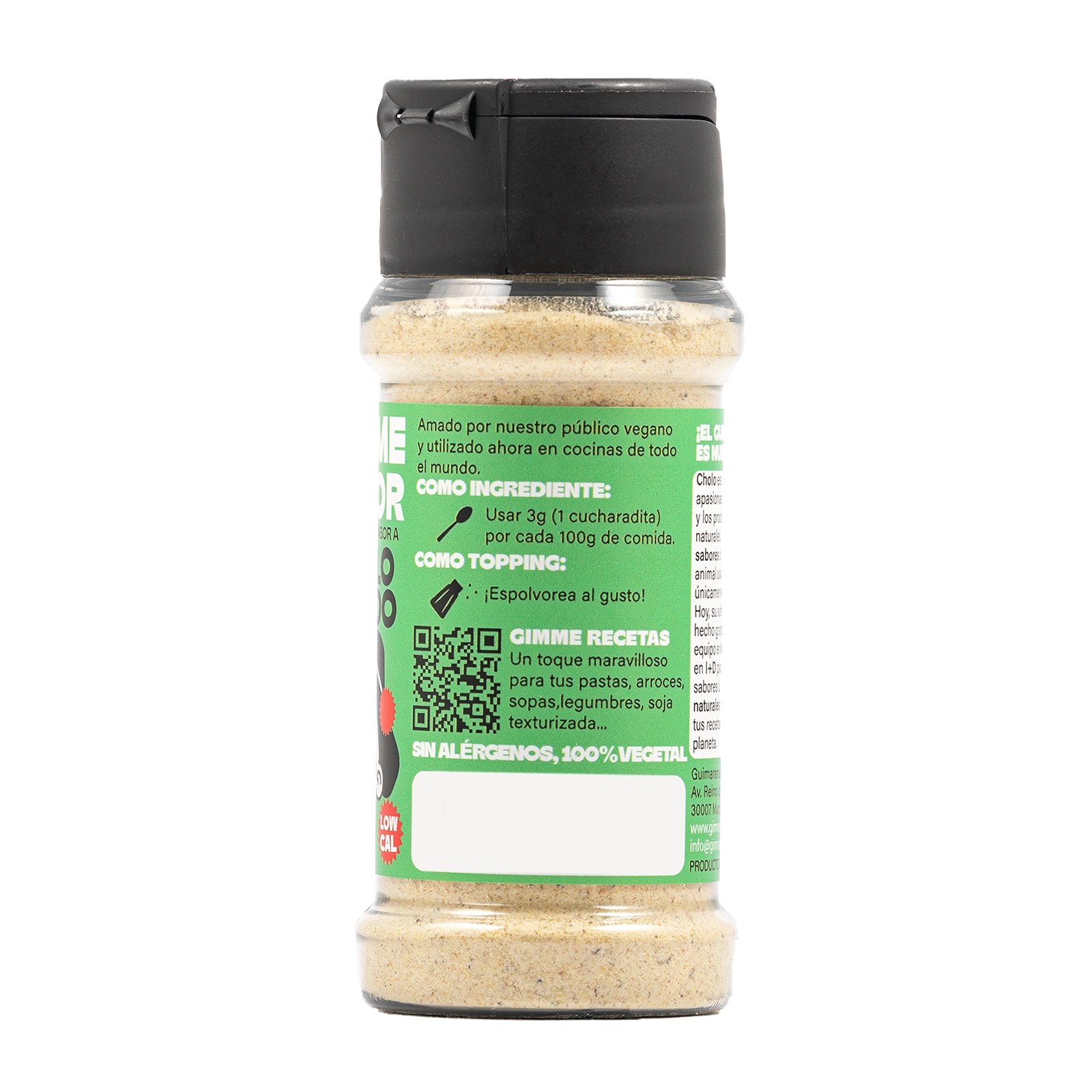 Sazonador vegetal sabor pollo asado