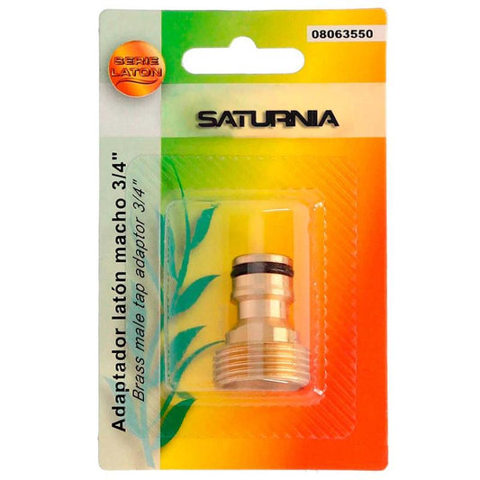 Adaptador Manguera Laton  3/4 Macho