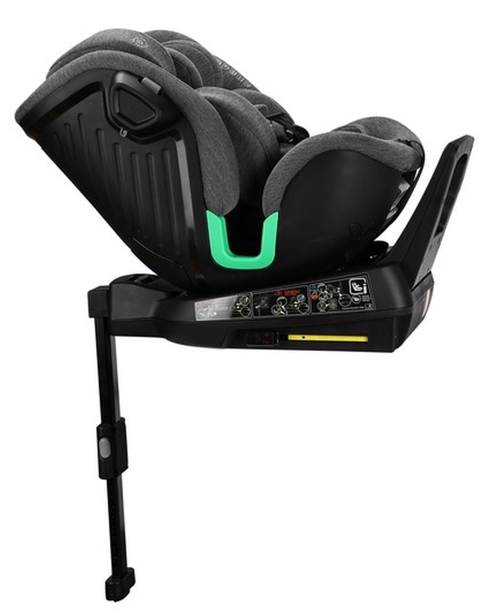 Silla De Coche Bbgo St5 Grupos 0-1-2-3 Para Niños De 40-150 Cm Isize Iso-fix 360 Grey_4