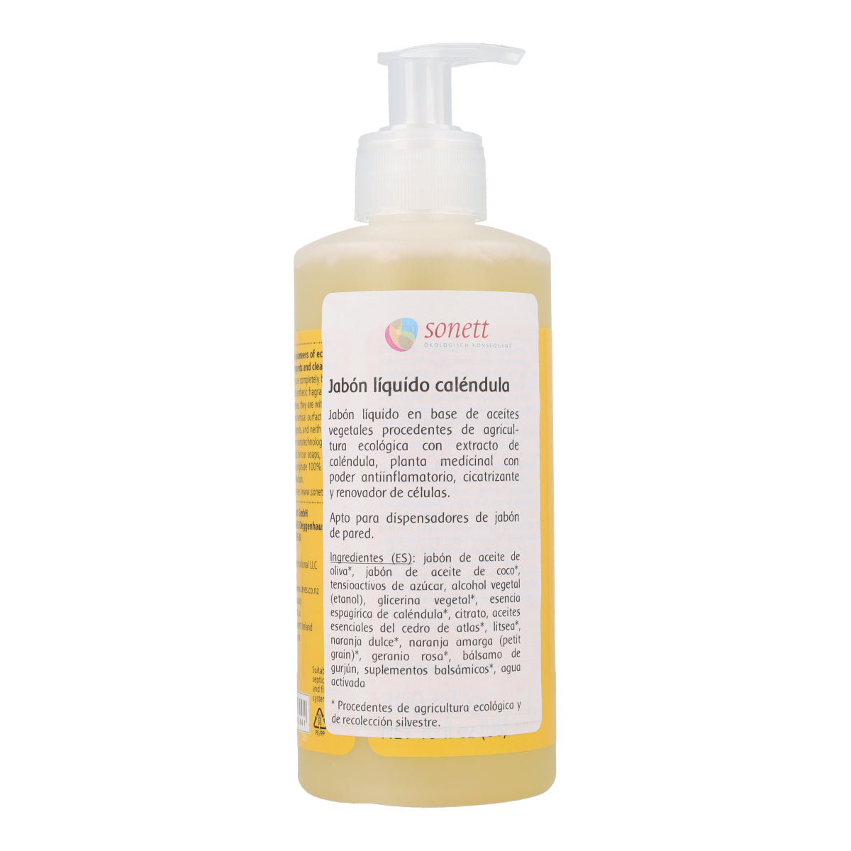 Jabón manos calendula Sonett 300ml