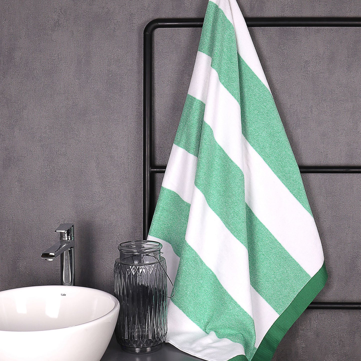 Set 2 Toalla De Playa 90x160cm 450gsm Terry 100%algodon Casa Benetton_5