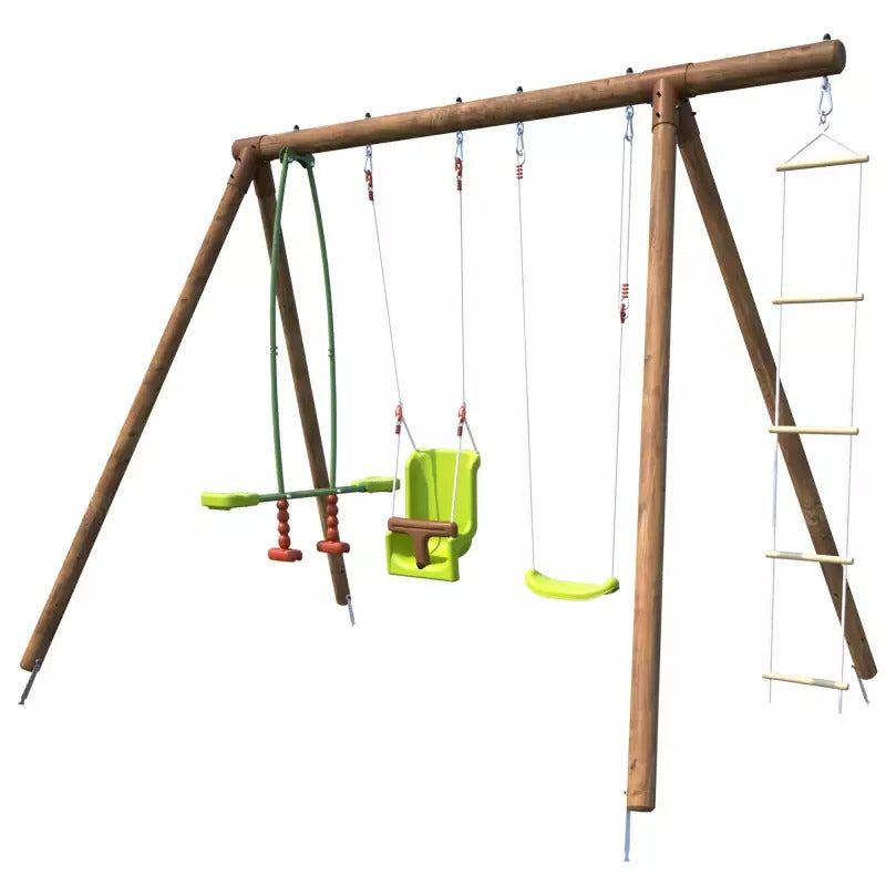 Estructura de columpio SOULET SUZON de madera