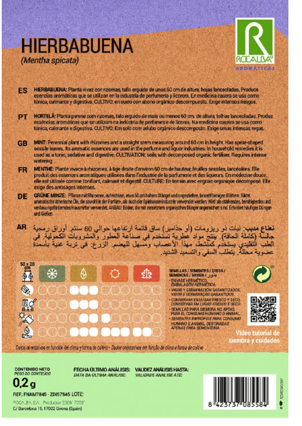 Semillas Hierbabuena 0,2g_1