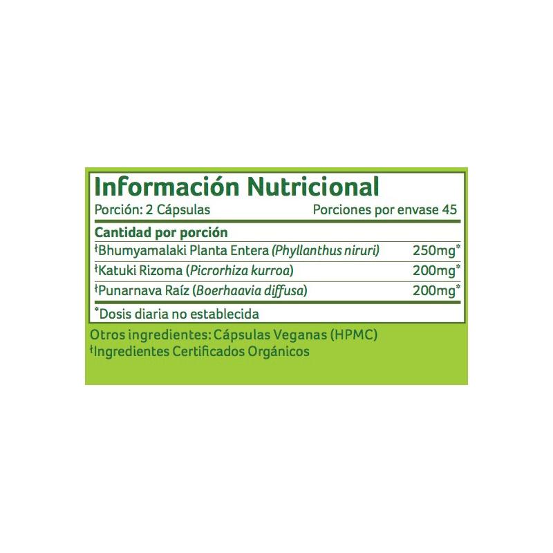 Liver Kidney Organic India 90 caps