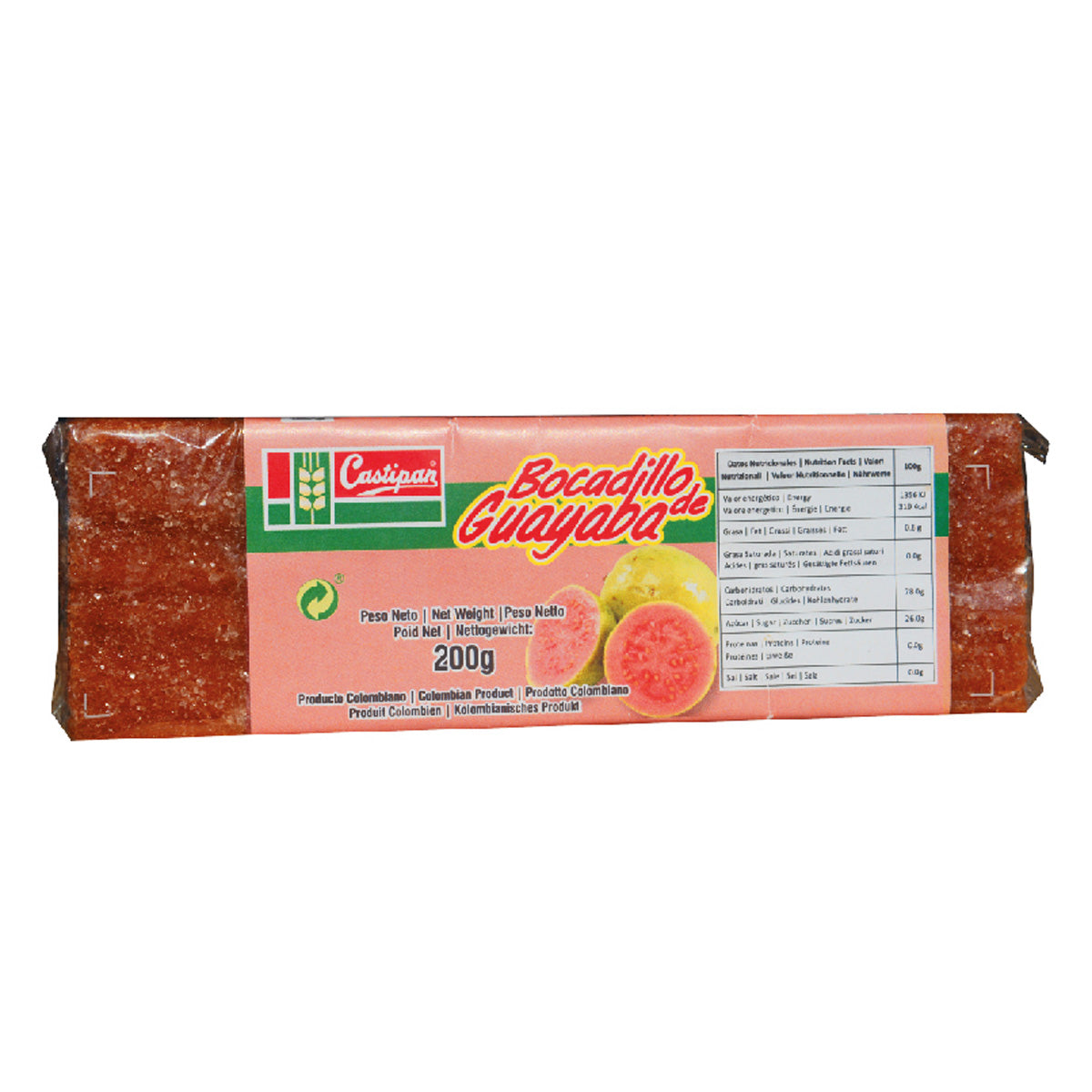 Lonja de Guayaba Castipan 200 g