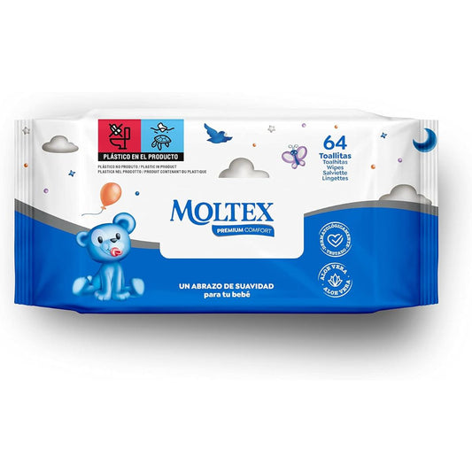 Toallitas Moltex Premium Comfort 64 Uds