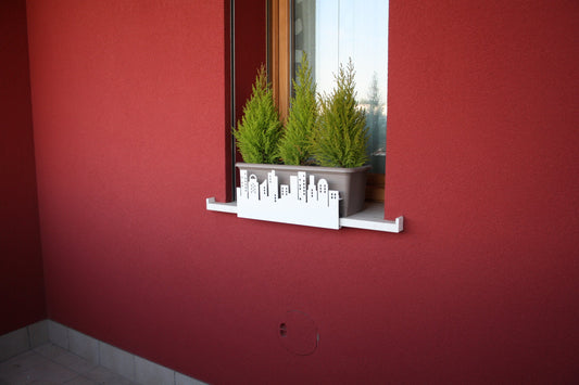 Soporte Jardinera Vasosicuro City Blanco.