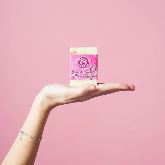 Jabón Natural de Horchata y Rosa Mosqueta Mon Orxata 100 g