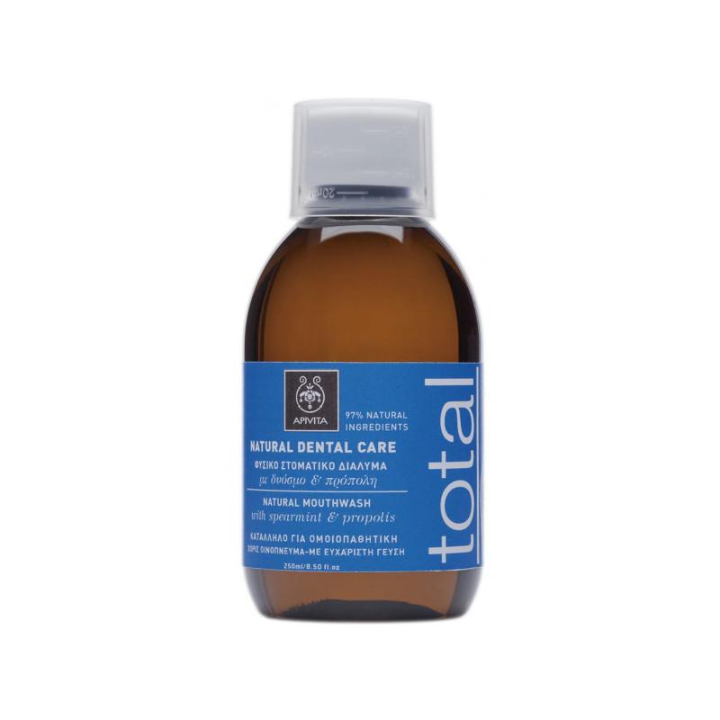 Enjuague Bucal Natural con Hierbabuena y propóleo Apivita