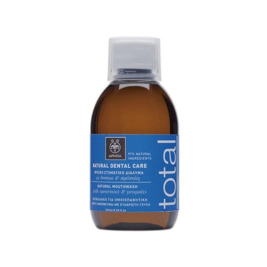 Enjuague Bucal Natural con Hierbabuena y propóleo Apivita