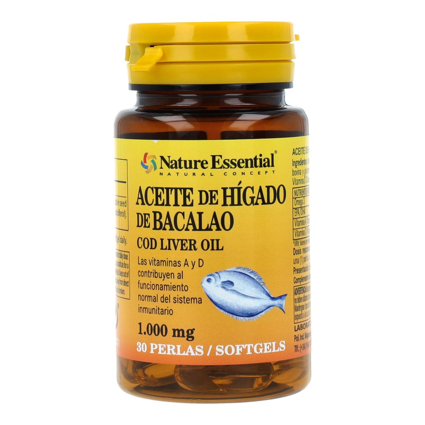 Aceite de hígado de bacalao 1000 mg 30 perlas