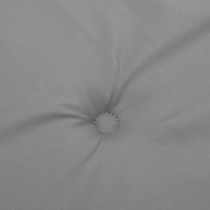 Vidaxl Cojín Para Tumbona Gris (75+105)x50x4 Cm_5