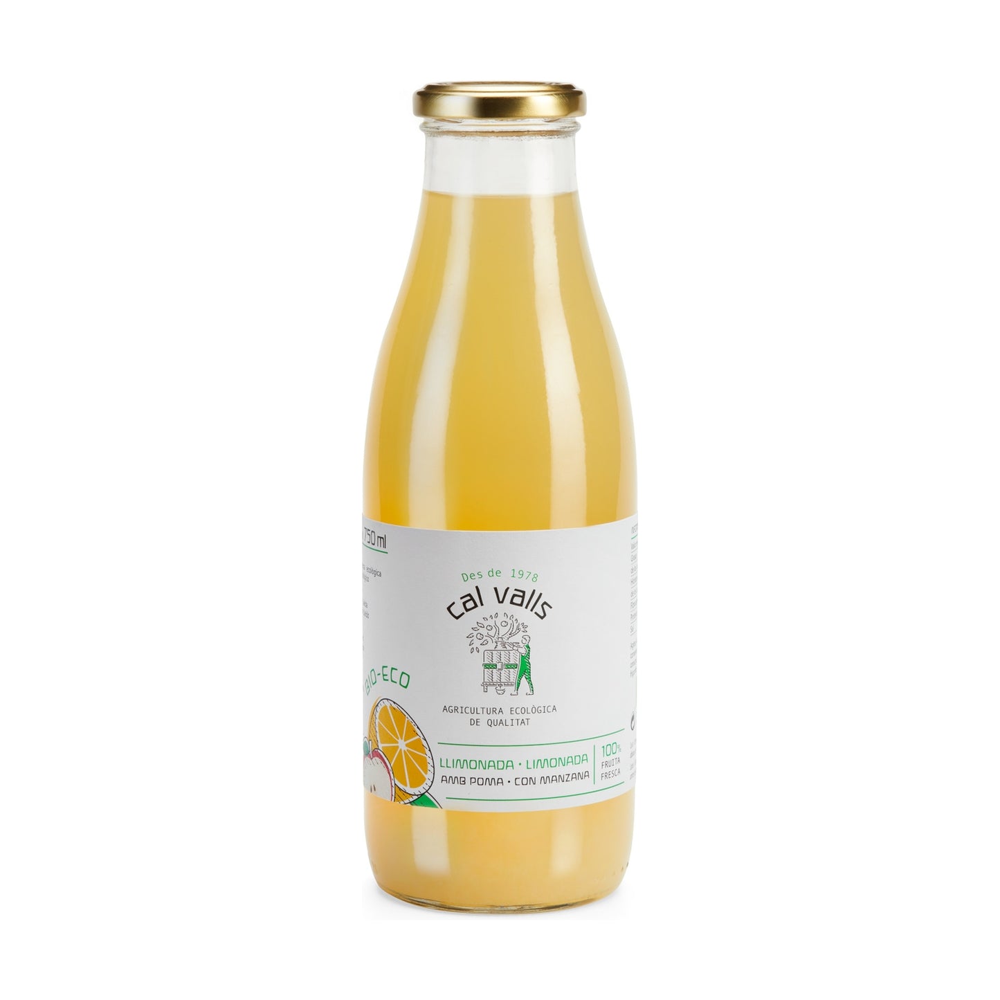 Limonada con Manzana ECO Cal Valls 750 mL