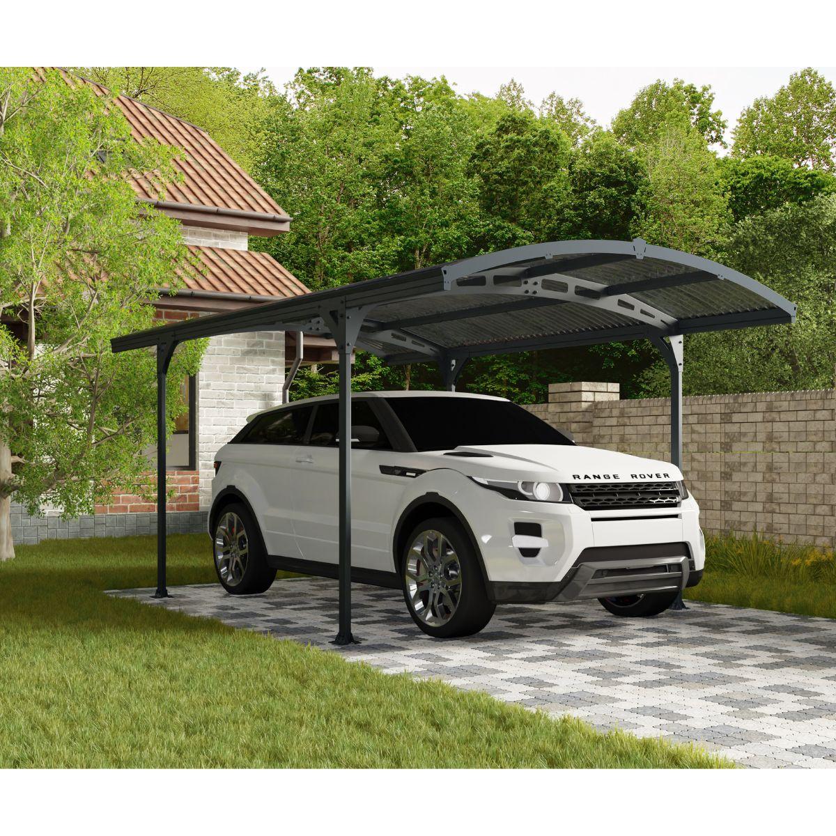 Cochera Carport Atlas alumino 274x213 cm