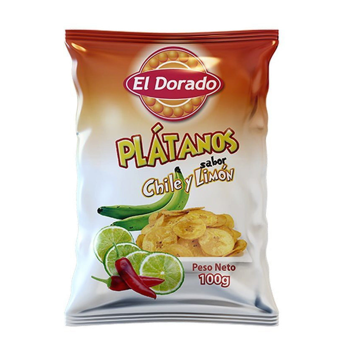 Platanitos Chile Limon El Dorado 100 g