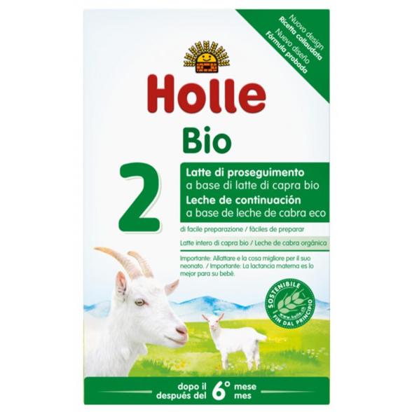Leche de continuación 2 de Cabra 6+ meses  Ecológica Holle 400 g