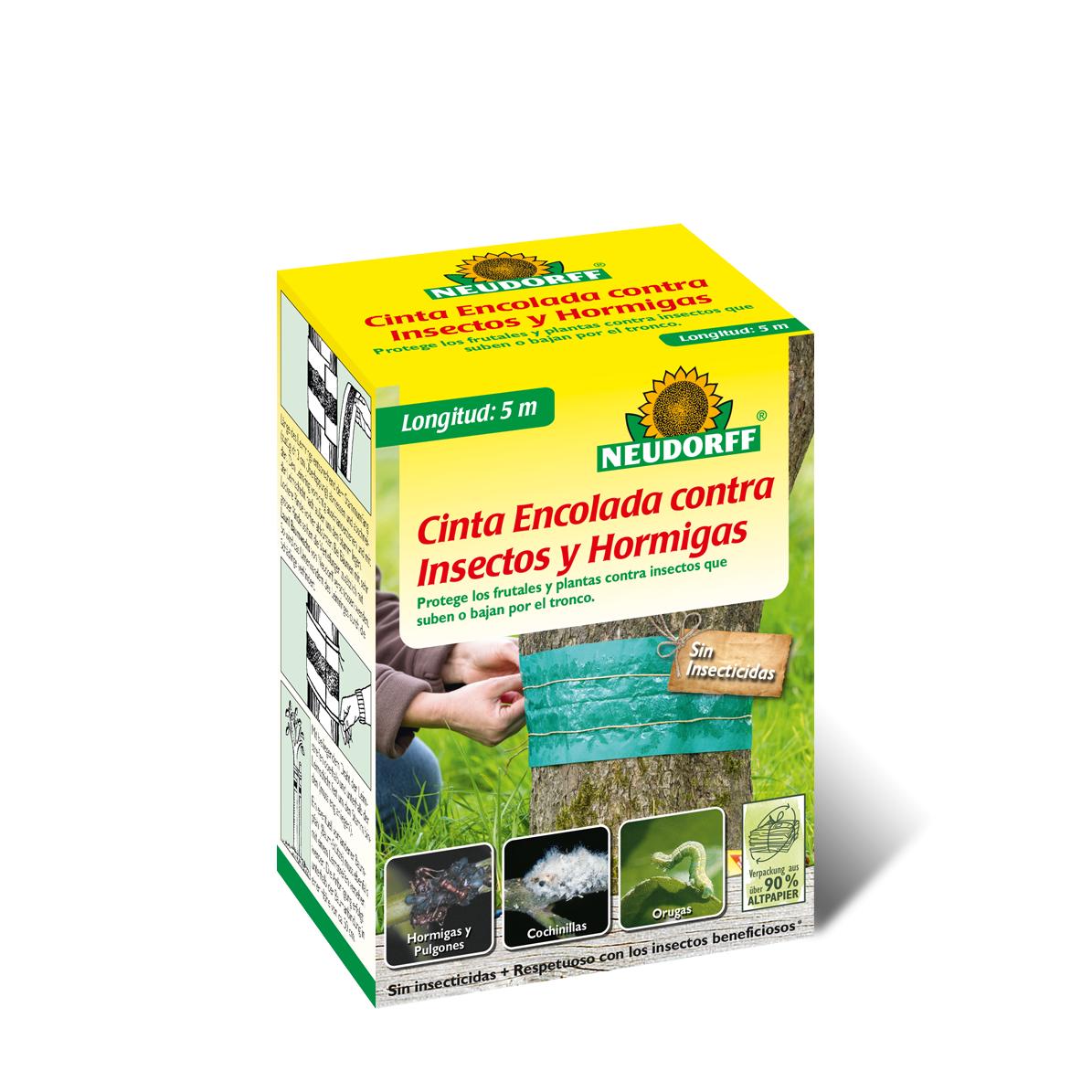 Cinta Encolada contra insectos y hormigas 5 m Neudorff
