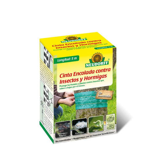 Cinta Encolada contra insectos y hormigas 5 m Neudorff