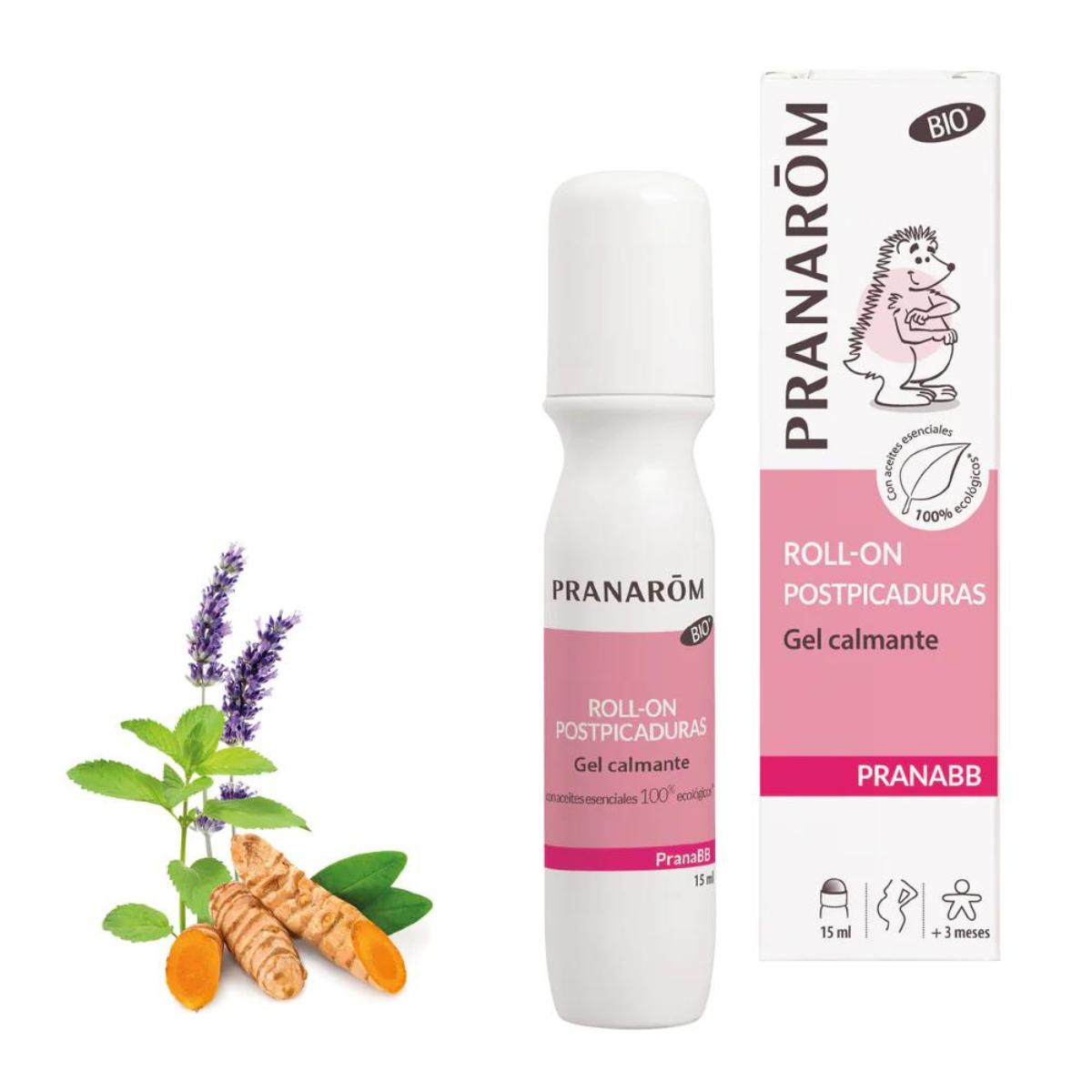 Roll-on gel calmante postpicaduras para bebés BIO Pranarôm 15 ml