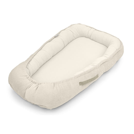 Cuna Nido Colecho Bebe Muselina Vanilla