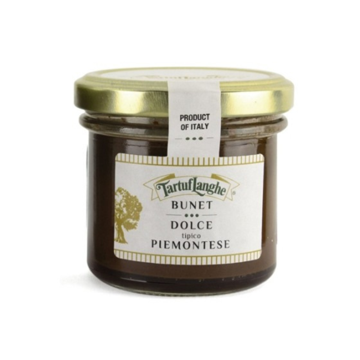 Flan de Chocolate con Licor de Amaretto Tartuflanghe 100g