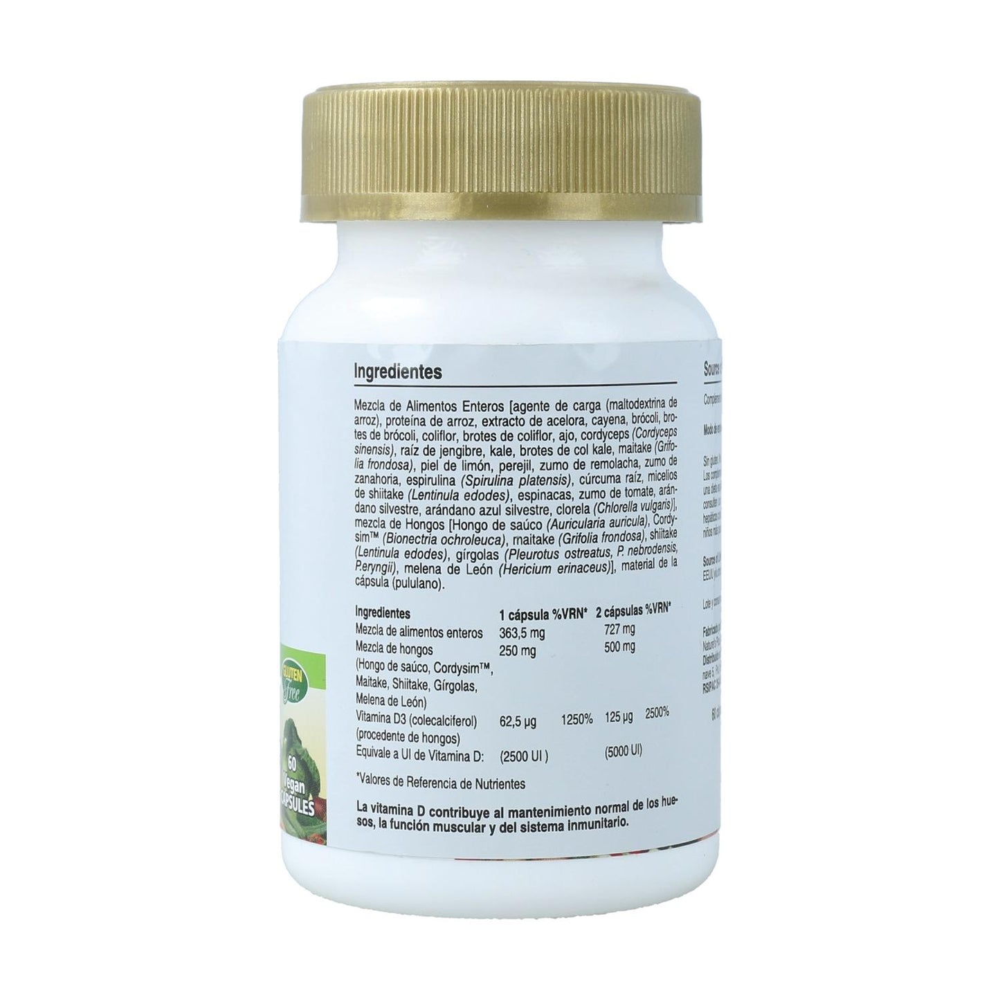 Vitamina D3 Garden Nature's Plus, 60 comprimidos