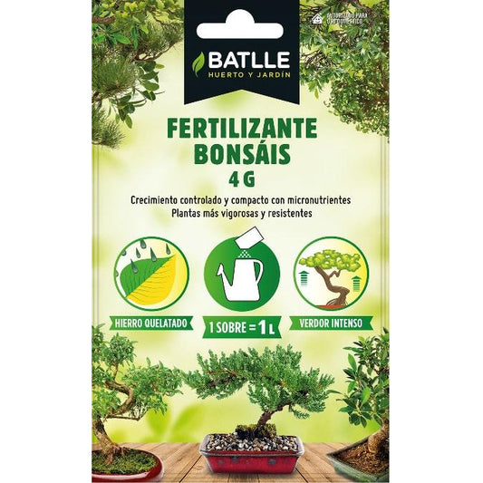 Fertilizante bonsáis soluble sobre para 1 L Batlle