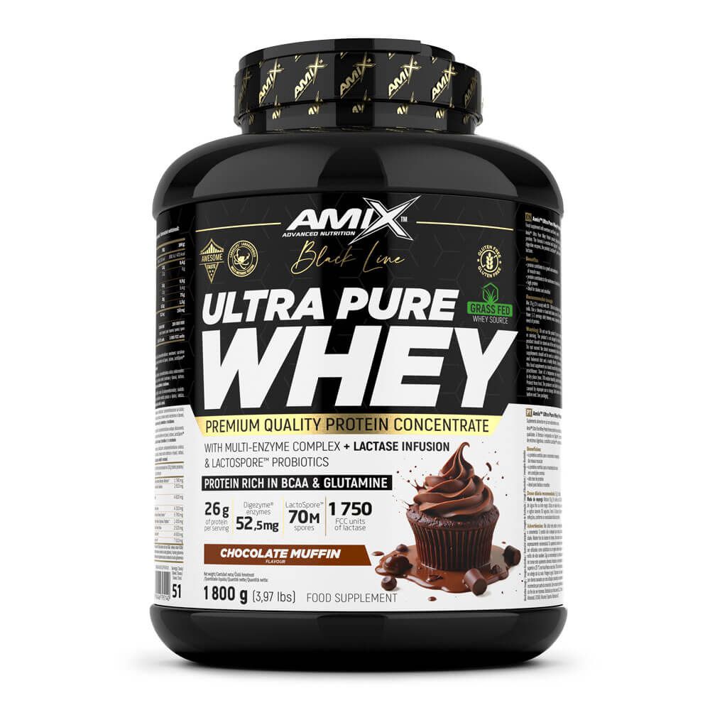 Ultra Pure Whey - 1,8kg - Chocolate Muffin - Proteina De Suero Whey - Amix Nutrition_0
