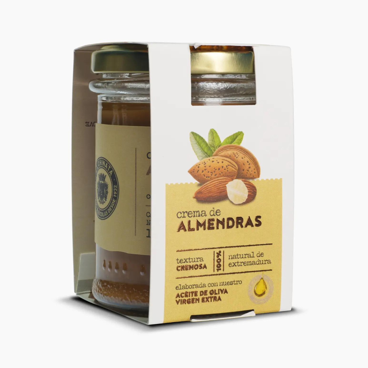 Crema de Almendras con Aceite de Oliva Virgen Extra 180 g.